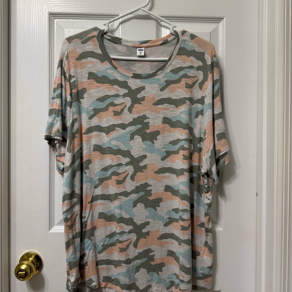 Old Navy Luxe Multicolor T-Shirt